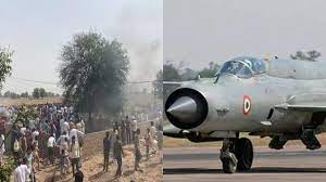hanumangadh, MiG 21 crash,Rajasthan
