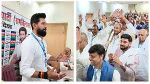 patna, Party leaders authorized, Chirag Paswan 