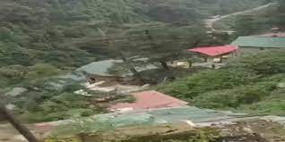 shimla, Landslide , Lalpani collapses 