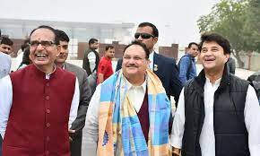 gwalior, BJP National President, reached Gwalior