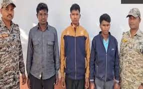 narayanpur,Four Naxalites, arrested