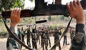 sukma,  Naxalite militia member, surrendered