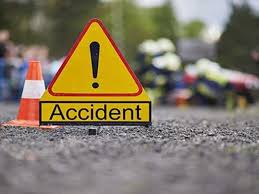 raipur, Two women , road accident