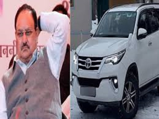 varansi, Stolen car, BJP President Nadda