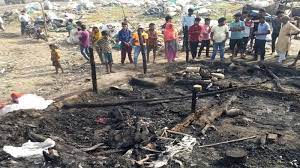 chandigarh, Seven members ,same family , burnt alive