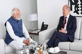 new delhi, PM Modi ,holds bilateral meeting,German Chancellor Scholz