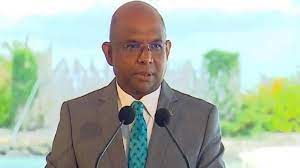 मालदीव के विदेश मंत्री का भारत को धन्यवाद् 