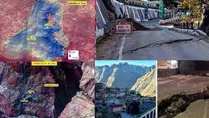 new delhi, ISRO released ,satellite images,Joshimath