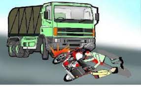 korba, Truck hit ,two bike riders, three people died