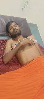 raipur, assembly siege,worker badly injured