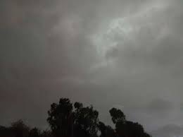 gwalior, Dense clouds , chances of rain 