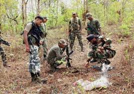 bejapur,  IED planted , Naxalites recovered