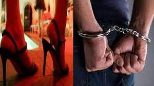 korba, Police busted, prostitution