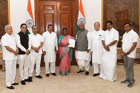 new delhi, Congress delegation ,President