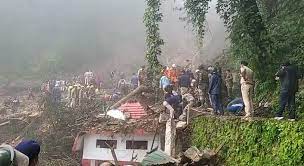 shimla, Landslide destroyed, Shiva temple 