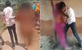 jaipur,  Rajasthan, woman stripped naked 