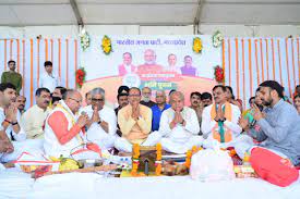 bhopal, Senior BJP leaders ,Bhoomi Pujan 
