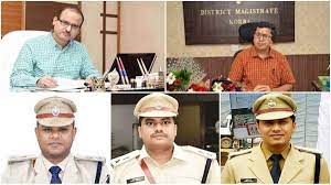 raipur, Election Commission, two collectors