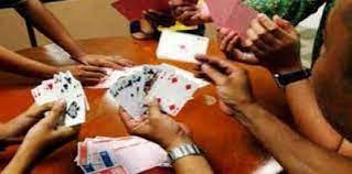 jagdalpur, Five gamblers arrested ,cash