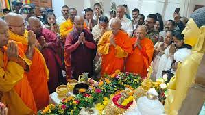 raisen,  Mahabodhi Mahotsav , procession