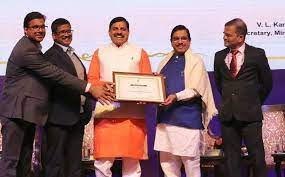 bhopal, MP gets Award ,mineral blocks