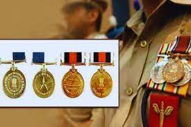 new delhi, 1132 policemen awarded ,service medals