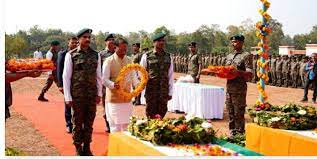 raipur, Chief Minister ,paid floral tribute 