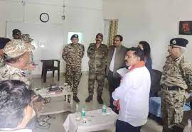 bejapur, Home Minister,Naxal affected Silger