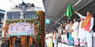 raipur,Chief Minister ,flags off Ayodhya special