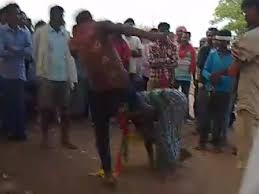 jagdalpur, Video of beating ,head constable 