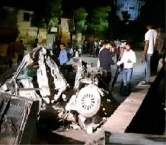 raipur, Car collides , two killed