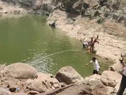 indore, young man died , Shitala Mata Waterfall