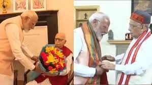 new delhi, Modi , Advani-Joshi 