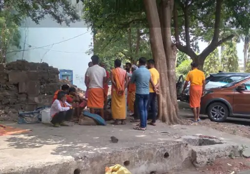 bhopal, Mahout crushed , pet elephant