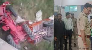 bhopal, Tractor trolley , five killed