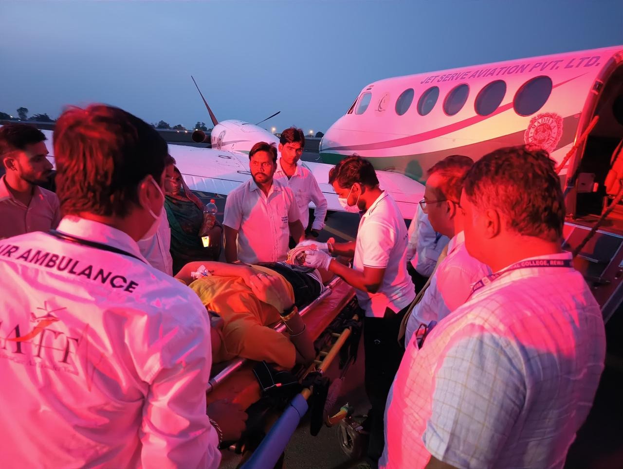 bhopal, Air ambulance,Deputy Chief Minister Shukla