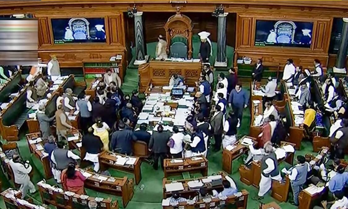 new delhi, Lok Sabha, proceedings adjourned 