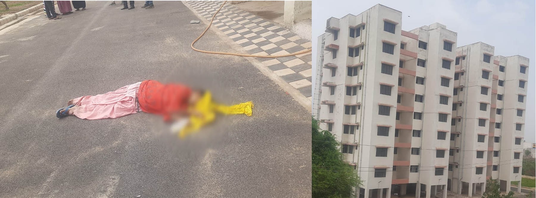 raipur, Woman commits suicide ,construction house
