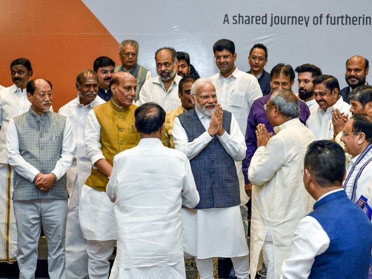 new delhi, Prime Minister Modi ,Mahamantra to NDA MPs