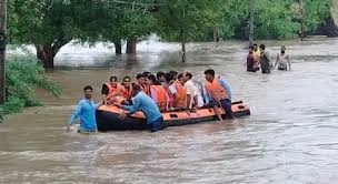 seopur,Heavy rain, Baroda city 