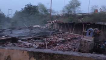 rajgarh, One died ,collapsed house