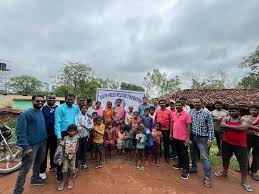 dhamtari,  poor children ,Charanpaduka