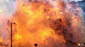 jabalpur, Explosion in scrap , Adhartal Industrial Area