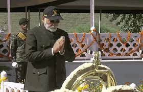 kargil, Prime Minister ,pays floral tribute 