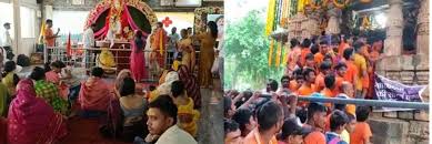 raipur, Devotees gathered , Sawan