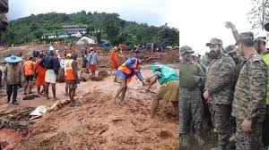 new delhi,  Wayanad, forces deployed teams 