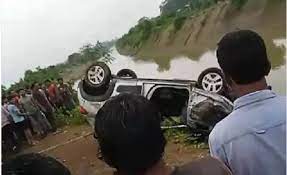 jabalpur, Car went out , Bargi canal