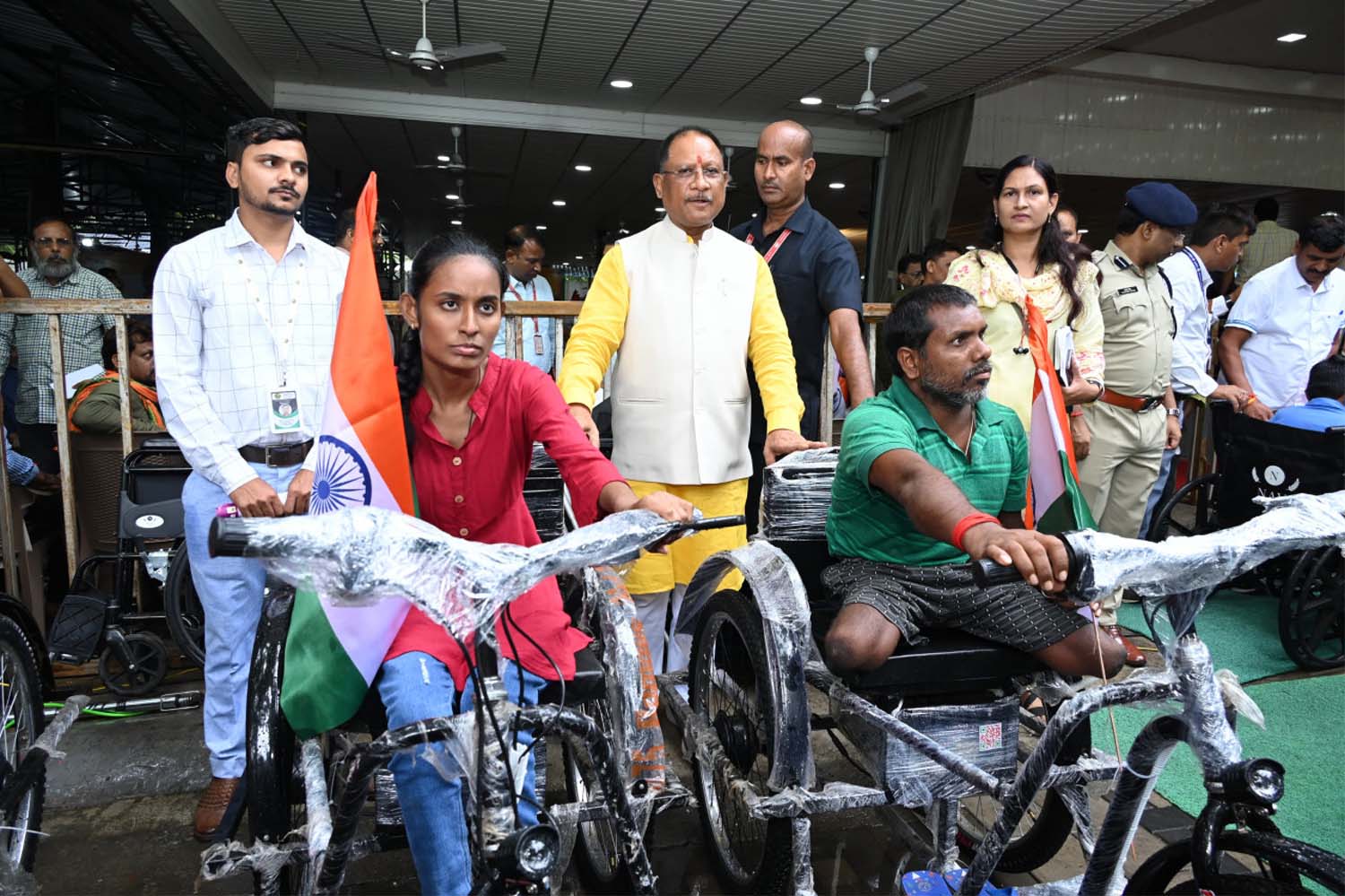 raipur, Disabled people ,Chief Minister Sai