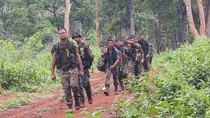 Soldiers reached the Naxalites