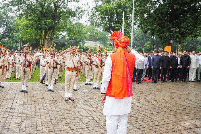 bhopal, CM Dr. Yadav, hoisted the flag 